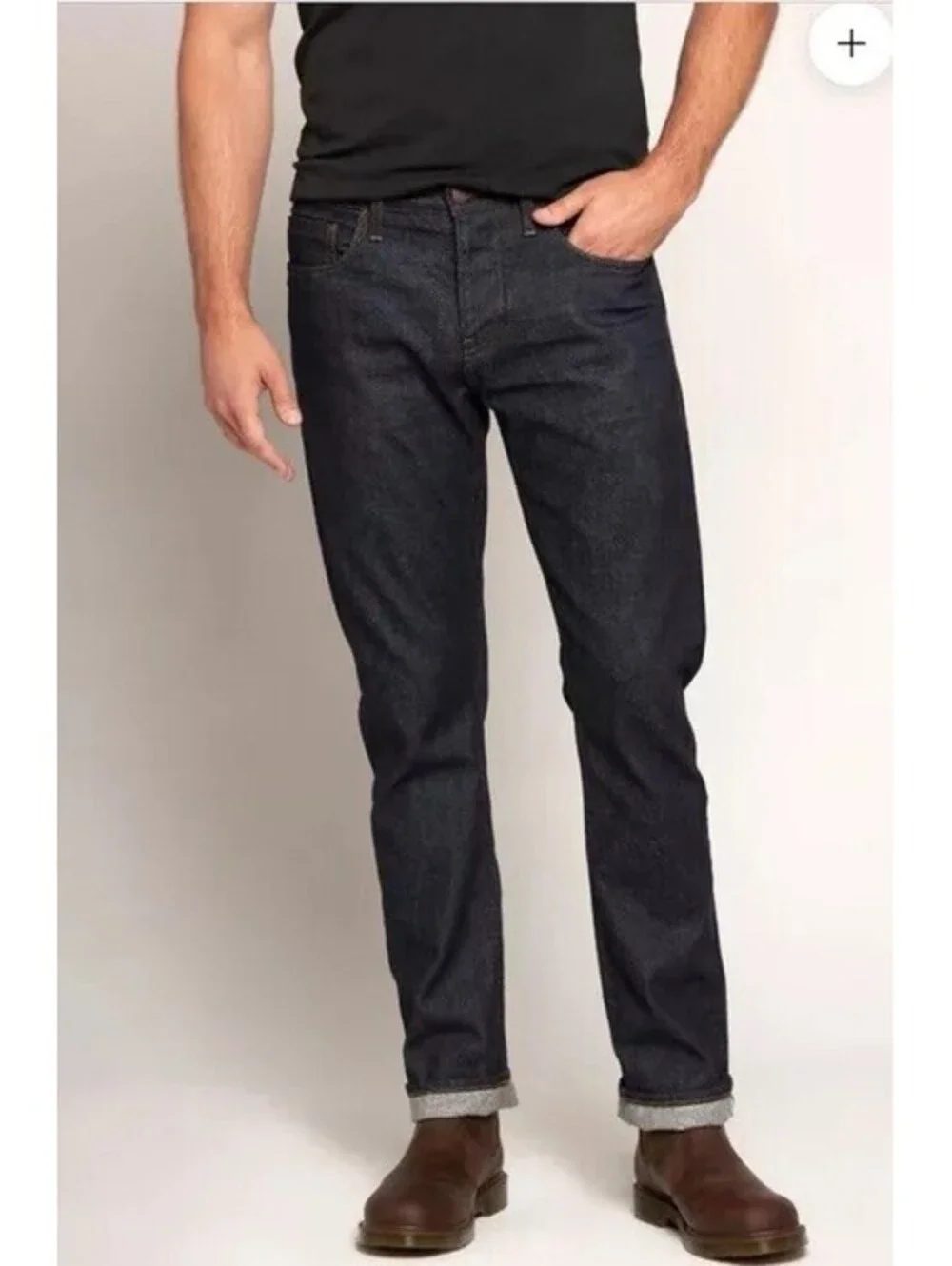 Current/Elliott The Marlon Raw Resin Rinse 3D Jean Men's Size 38